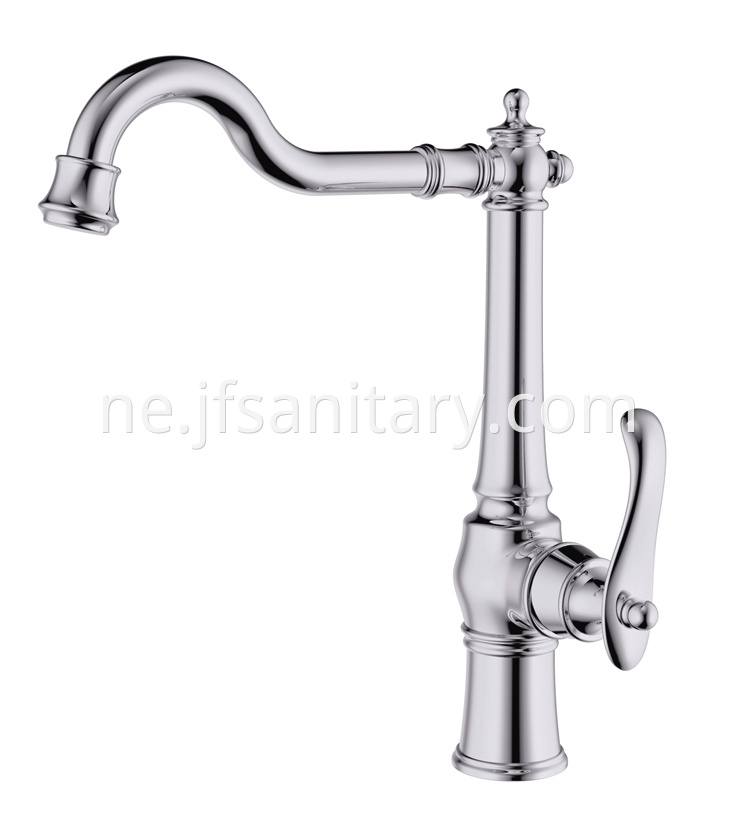 Polished Chrome Kitchen Faucet